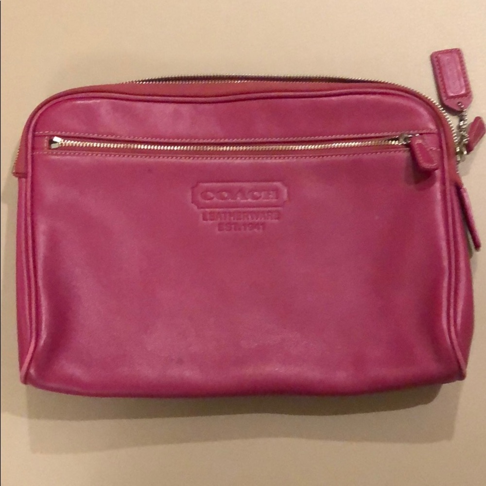 Coach bag/cosmetic case